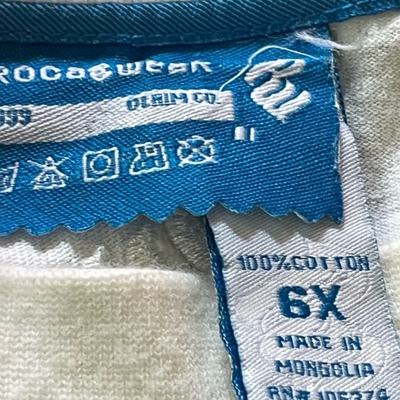 Vintage Roca Wear Denim Co size 6X - Picture 3 of 16